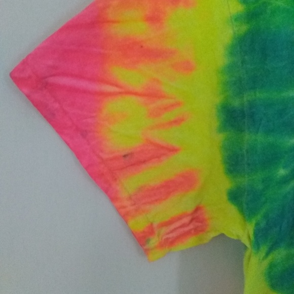 Tie-dye Bikers For Books Motorcycle T-shirt Tee - Picture 3 of 4